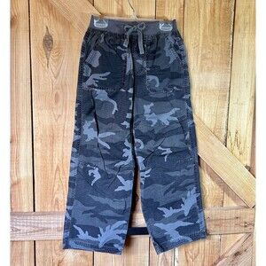 100% Cotton Boys Camo Utility pants Size 8 Basic Edition